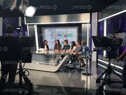 Ирина Ландо и ее ученики в прямом эфире на ТВ
